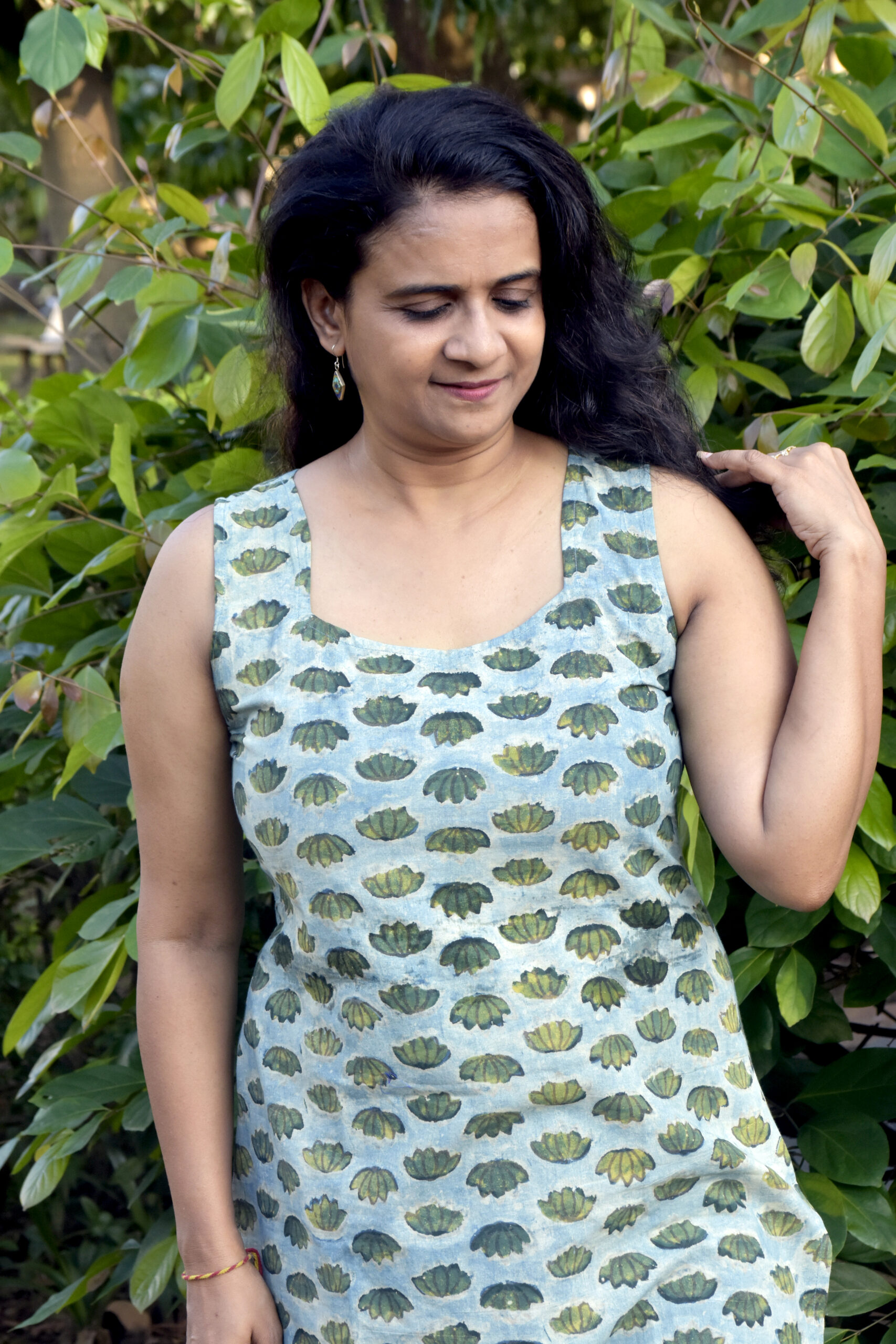 Wrap-around Dress – Taantav India